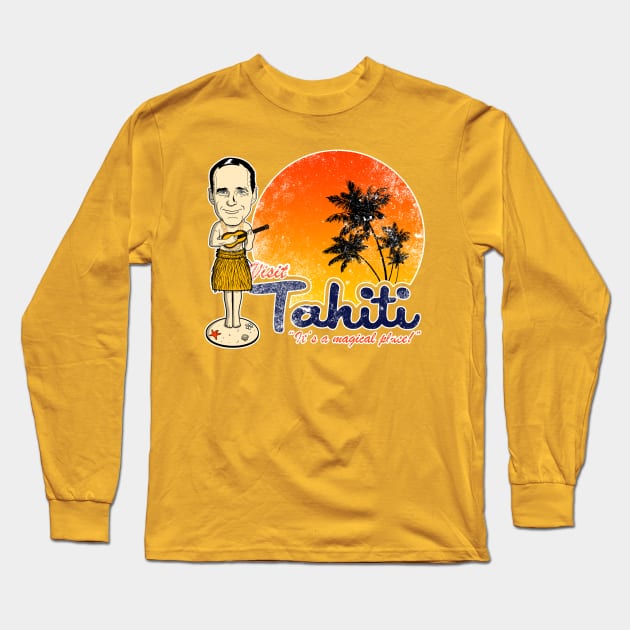 Visit Tahiti Long Sleeve T-Shirt by Fanisetas